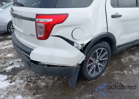 2015 Ford Explorer Xlt z USA, uszkodzony, nr VIN 1FM5K8D87FGA96042